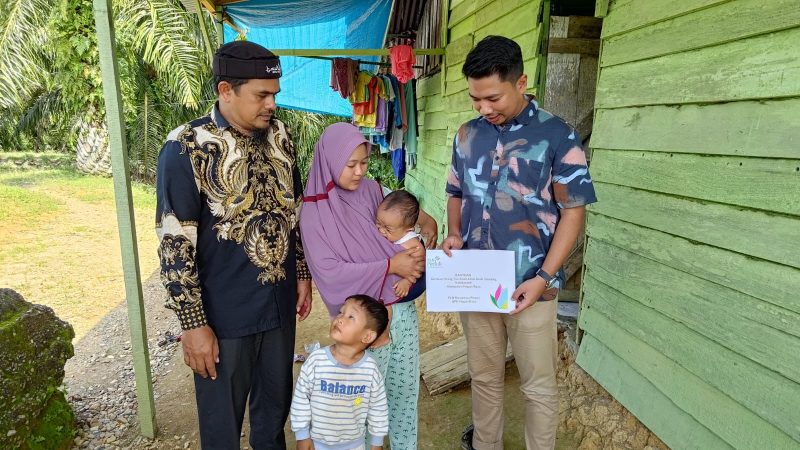 PLN dalam Mengunjungi Anak Stunting
