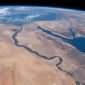 Foto: Sungai Nil, Laut Merah dan Laut Mediterania (10/6/2019) (Johnson/Nasa)