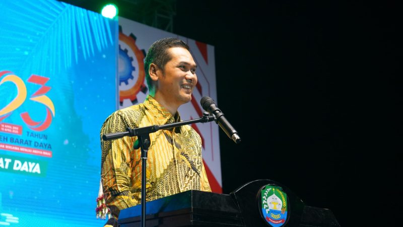 Plt. Sekda Aceh M. Nasir Membuka Gelar Teknologi Tepat Guna di Lapangan Pulau Kayu, Susoh, Aceh Barat Daya.Rabu 28 Mei 2025