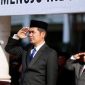 Plt Sekda Aceh, M. Nasir S.IP, MPA, menjadi Inspektur Peringatan Hari Lahir Pancasila Tahun 2025, di Halaman Kantor Gubernur Aceh, Minggu, (01/06/2025).