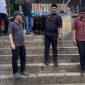Bupati Aceh Besar H. Muharram Idris didampingi Kadis PUPR Aceh Besar Ir. Syahrial Amnullah, ST meninjau langsung lokasi pembangunan Intake SPAM Regional I Aceh Besar-Banda Aceh di Krueng Breayeun, kecamatan Leupung, Aceh Besar, Sabtu (21/06/2025).