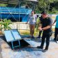 Bupati Aceh Besar, Syech Muharram melakukan pemantauan langsung kondisi produksi air bersih pada instalasi Water Treatment Plant (WTP) PDAM Tirta Montala Cabang Darul Imarah-Glee Taron Mata IeMinggu (22/06/2025).