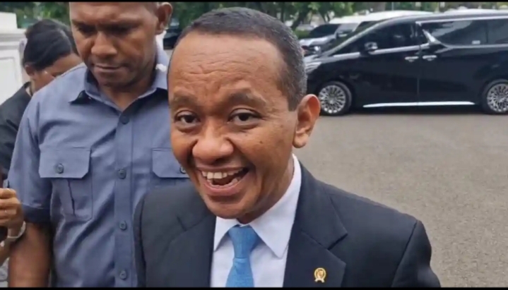 Menteri Energi dan Sumber Daya Mineral (ESDM) Bahlil Lahadalia.